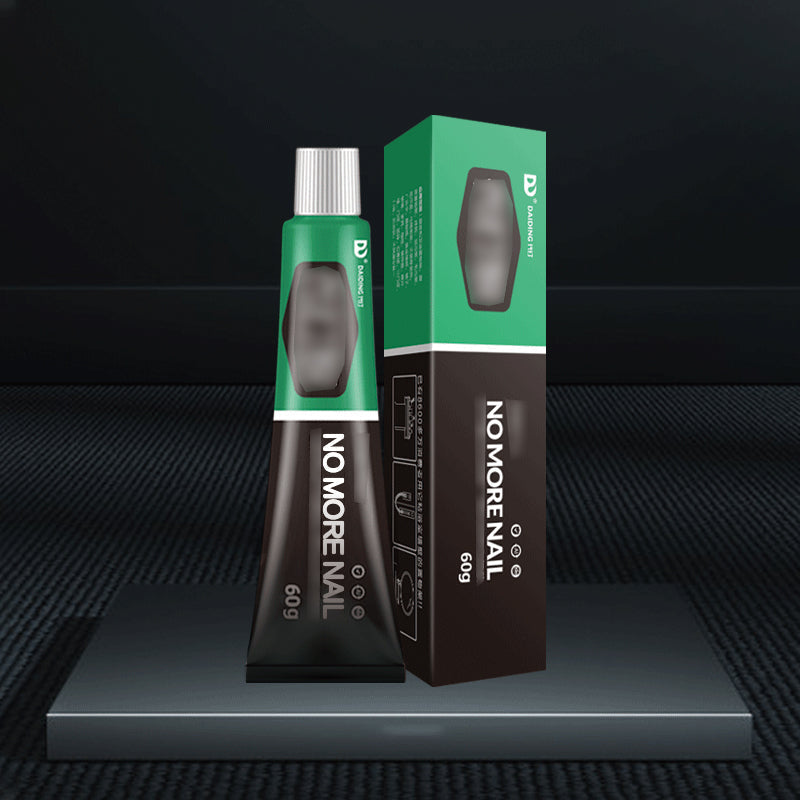 Fast drying glass adhesive