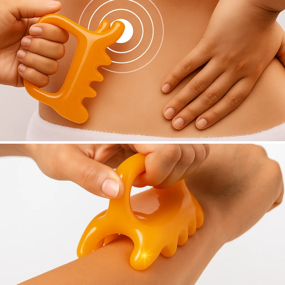 Knot Relief – Smooth-Edge Handheld Design – Back & Shoulder Recovery – Relax Muscles & Boost Circulation