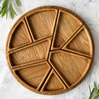 Jigsaw Puzzle Tray - Wood with Removable Dividers