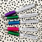 Sarcastic Office Pen Set