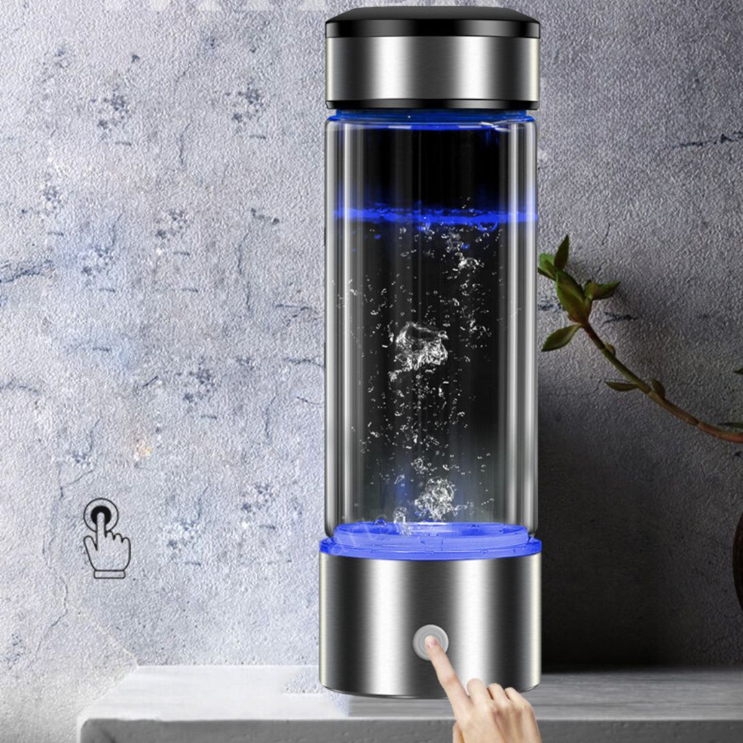 Rechargeable Alkaline Water Bottle - Hydrogen-Enriched Water