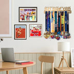 Metal Letter Hooks - "She believed she could, so she did"
