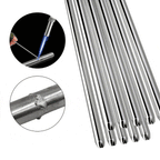 Solution welding wire with flux core