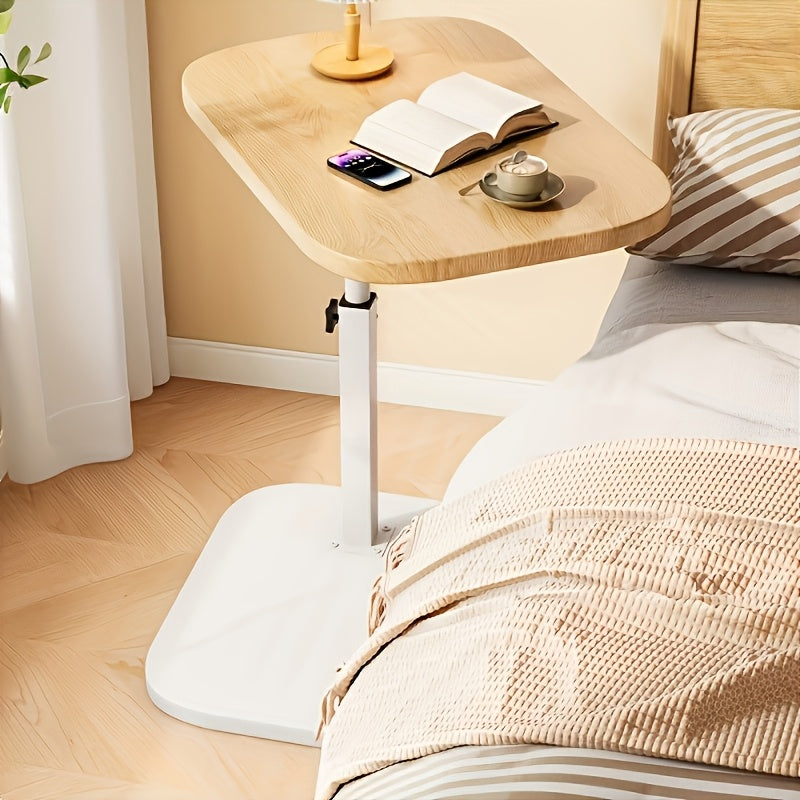 Adjustable Side Table for Bed or Sofa, Modern Design