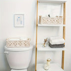 Boho Chic - Natural Cotton Storage Basket for Elegant Interior
