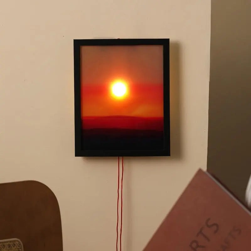 SunFrame – Soothing evening calm in warm golden glow