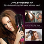 4-in-1 hairdryer & straightener for volume, shine & styling versatility