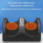 Luxury Shiatsu foot massager with heat function | 12 3D massage balls & timer