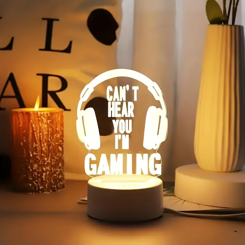 GameLamp - Compact LED Table Lighting with USB