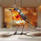 Acrylic Bird Sun Catcher Hanging Window Decor