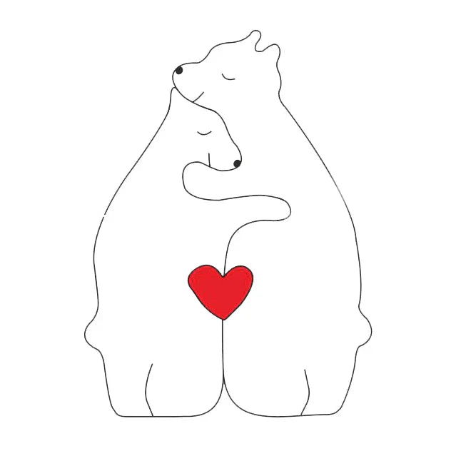 CozyBears Wooden Family Puzzle