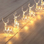 Glowing Reindeer - 1.5M LED Christmas Lights for Reindeer