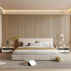3D Self-Adhesive Wall Panels with Realistic Wood Look - Wallvera