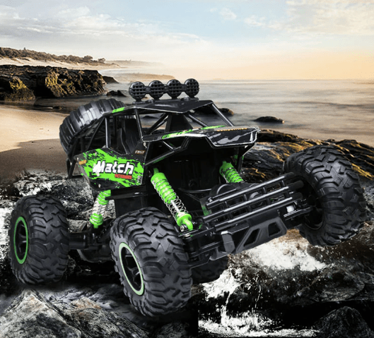 Robust RC monster truck for any terrain