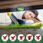 Roach Bait Discs, 24-Pack with Enclosed Housing for Indoor Placement