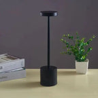 NoirElegance - Modern Black LED Table Lamp