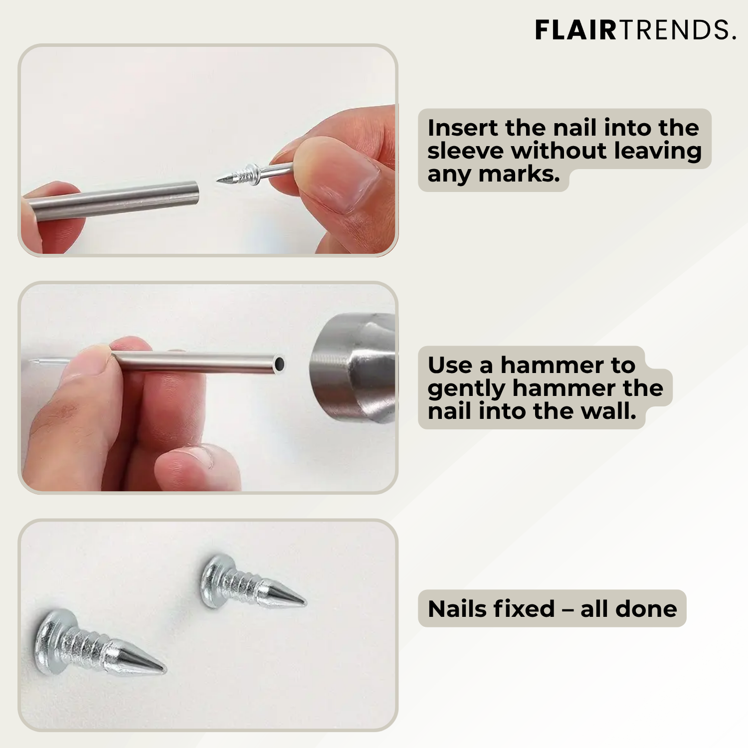 FixProX — Strong Power Fixation for Flawless Walls without Drilling and Stress! (100 pieces)