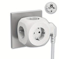Compact Portable Power Plug Cube with 5 Electric Outlets – Lightweight and Safe for Home, Office, and Travel