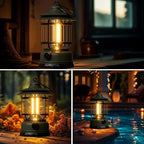 Rechargeable Retro LED Camping Lantern
