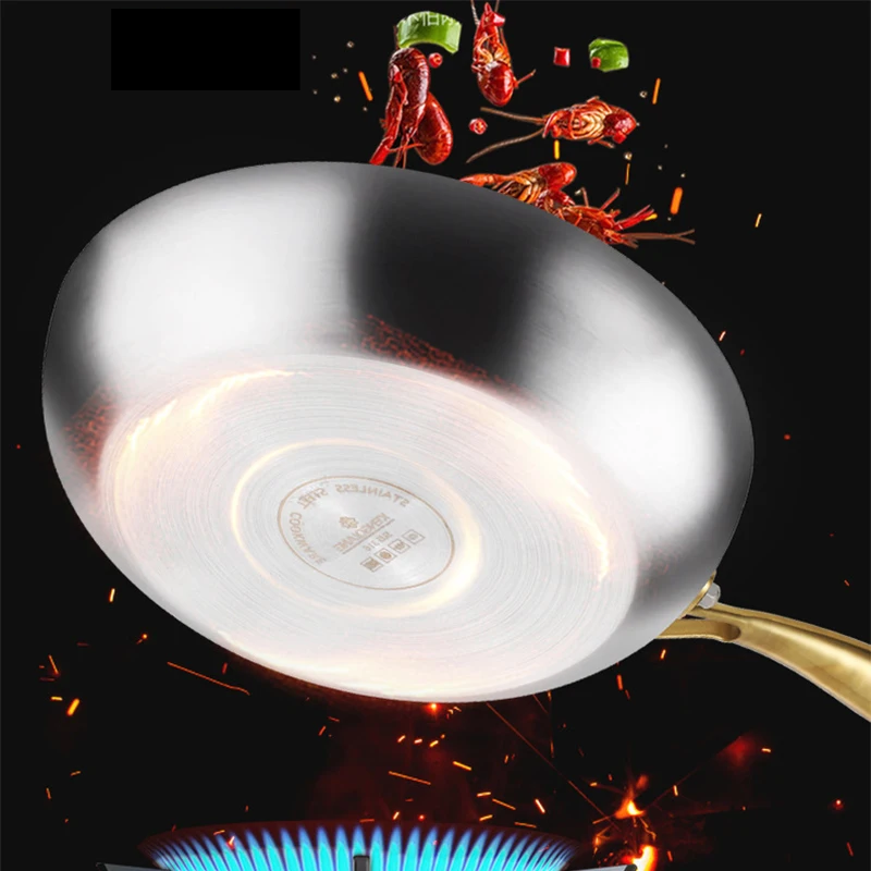 ChefSteel – Professional Stainless Steel Frying Pan for Gas & Induction