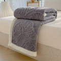Cozy Luxe – Soft Fleece Blanket with Butterfly Design