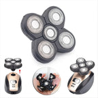 5-in-1 trimmer with floating shaving heads & accessories