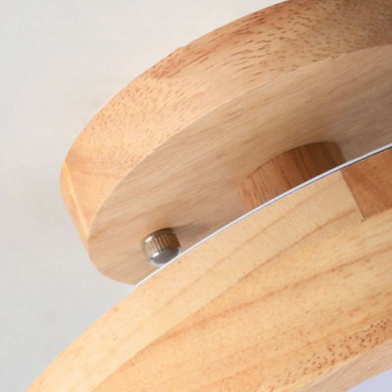 Modern Wood LED Ceiling Light with Dimmable Function