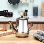 Stainless Steel Oil Strainer Pot