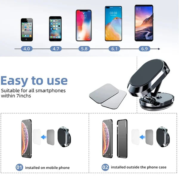 Magnetic Phone Holder for the Car