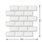 3D Self-adhesive Wall Tiles — Transforms your rooms in an instant into stylish highlights that will impress everyone!