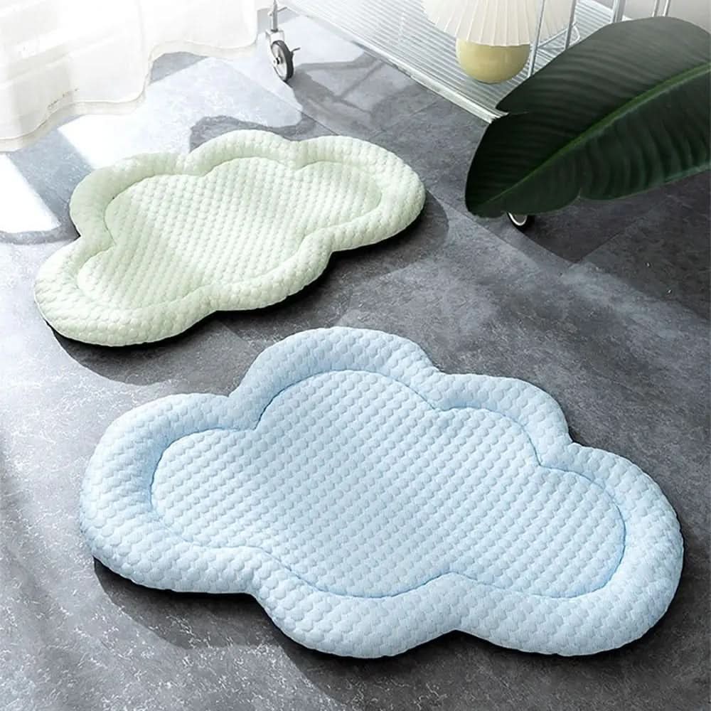 Cooling Pet Mat in Cloud Shape for Summer Comfort