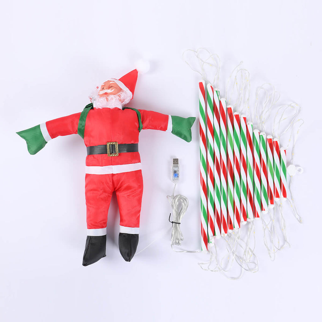 ClimbJoy - Festive Santa climbing ladder for Christmas coziness