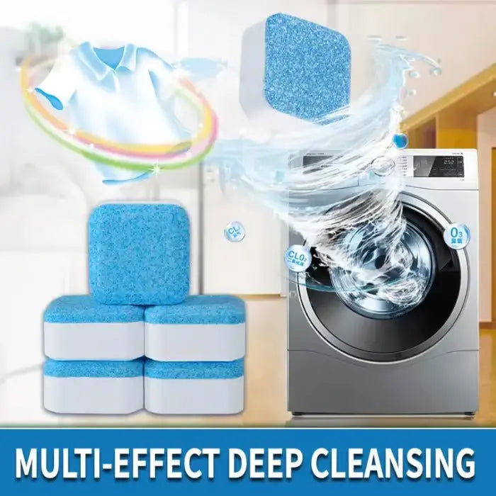 2-Pack Deep Cleaning Tablets for Washing Machines (24 pieces)