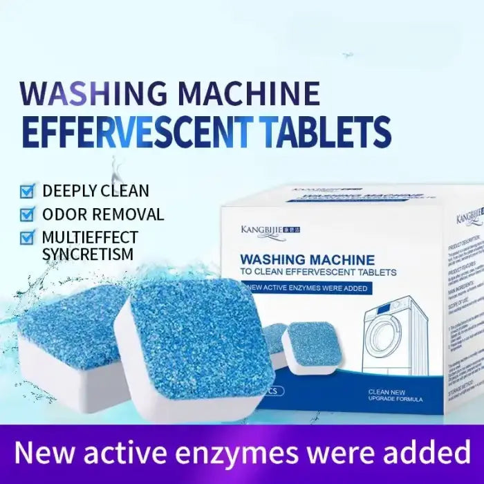 2-Pack Deep Cleaning Tablets for Washing Machines (24 pieces)