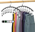 2-piece Set Leggings Organizer Hangers – with 20 Clips for space-saving storage!