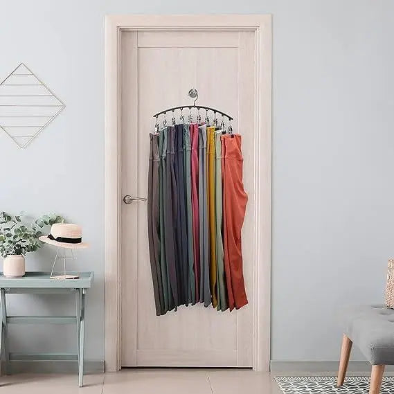 2-piece Set Leggings Organizer Hangers – with 20 Clips for space-saving storage!