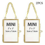2 piece set mini hanging frames – Stylish for your memories