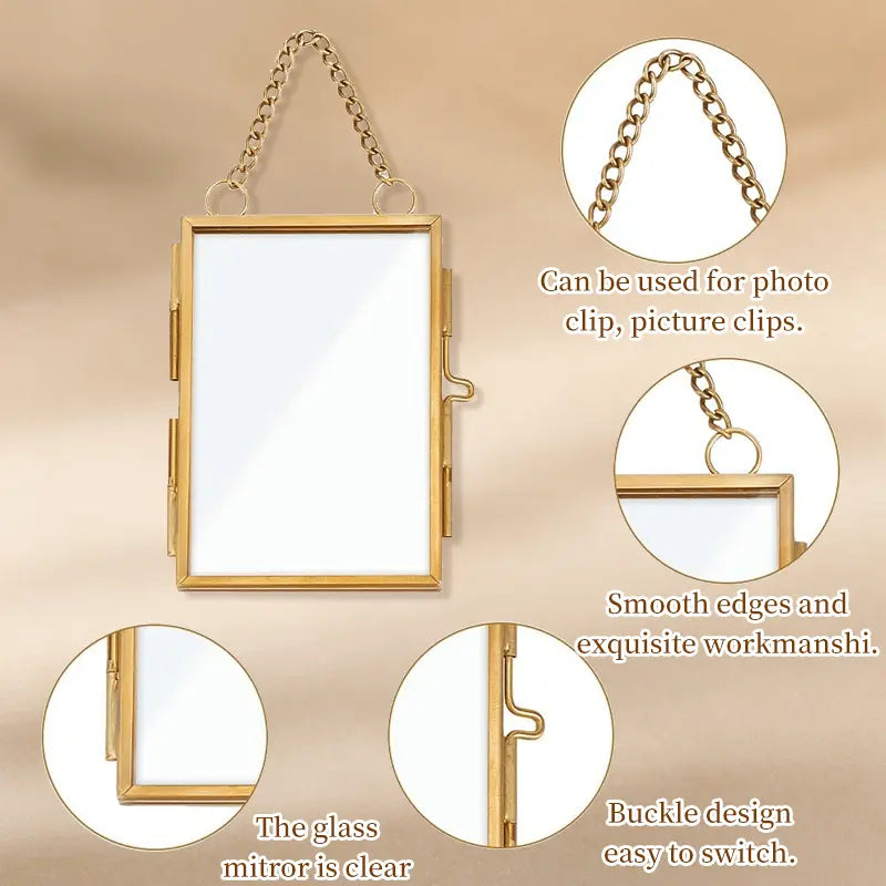 2 piece set mini hanging frames – Stylish for your memories