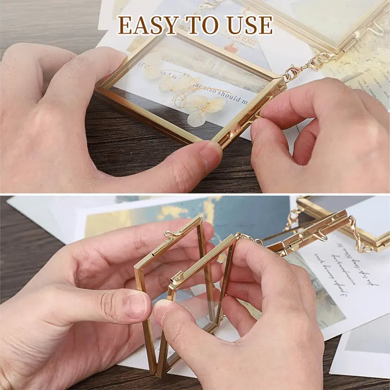 2 piece set mini hanging frames – Stylish for your memories