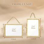 2 piece set mini hanging frames – Stylish for your memories