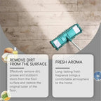 2-piece Set Mop Soap Cleaner – highly fragrant formula for fresh, effective floor cleaning!
