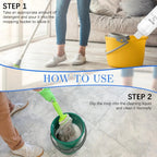 2-piece Set Mop Soap Cleaner – highly fragrant formula for fresh, effective floor cleaning!