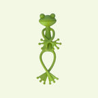 2-piece set plant holders in frog shape – for small pots & succulents!