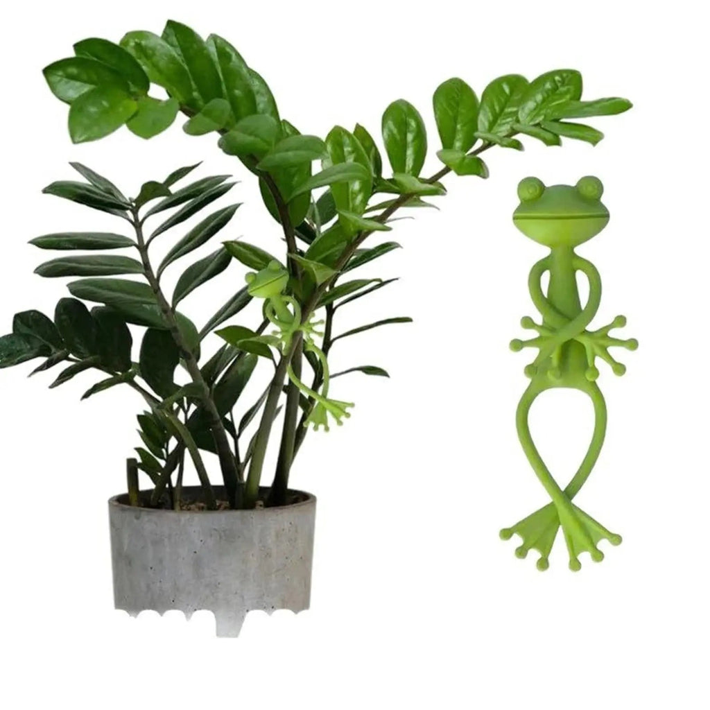 2-piece set plant holders in frog shape – for small pots & succulents!