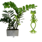 2-piece set plant holders in frog shape – for small pots & succulents!
