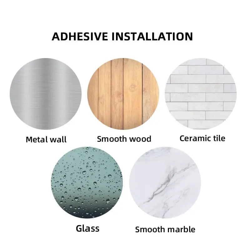 2-piece set wall-mounted paper roll holder – no drilling, space-saving & modern!