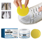 2-piece set white shoe cleaning cream – gentle stain remover for brilliantly clean shoes!