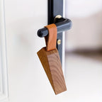 NordGrip Wooden Doorstop – Scandinavian Design with Non-Slip Base