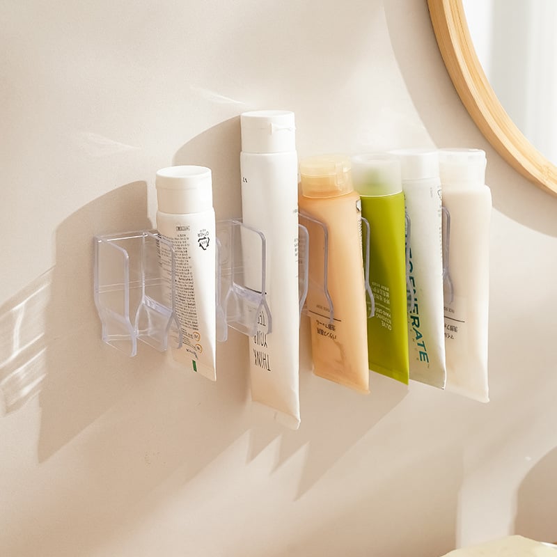Pipe Organizer Shelf — Drill-Free Bathroom Storage Solution