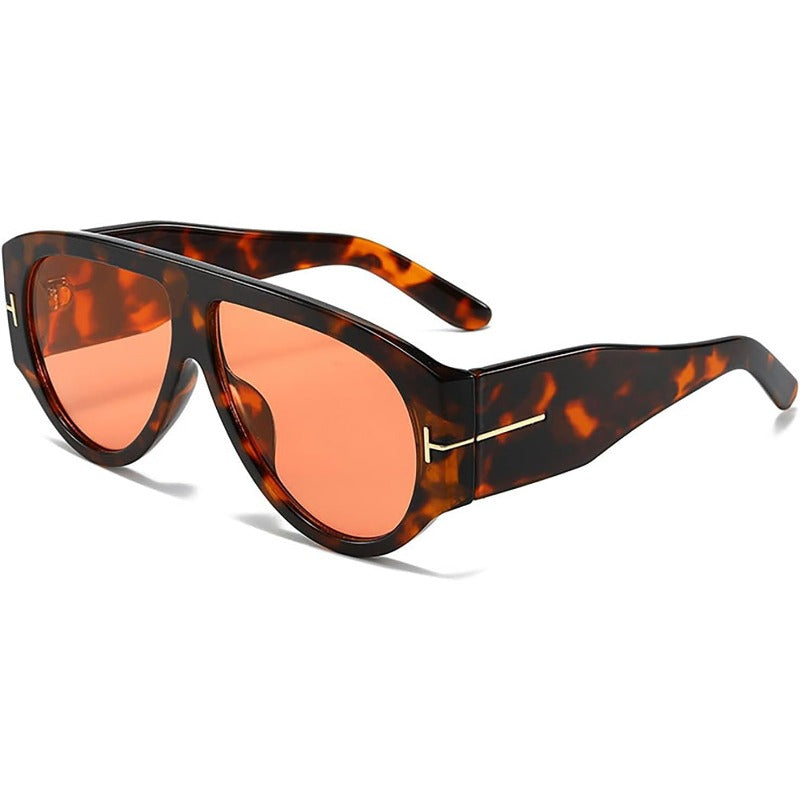 Oversized UV400 Aviator Sunglasses